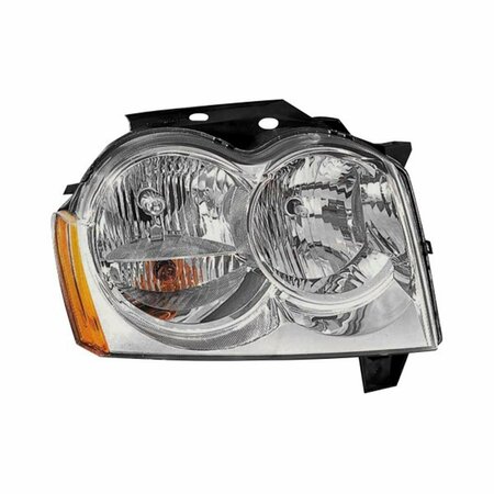 GEARED2GOLF Passenger Side Replacement Headlight for 2005-2007 Jeep Grand Cherokee GE3621827